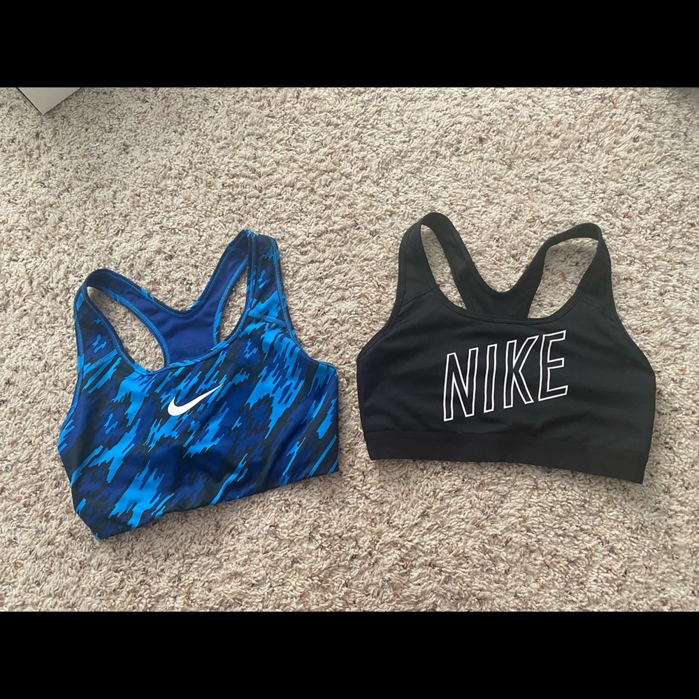 Two Nike Sports Bras Mint Condition!